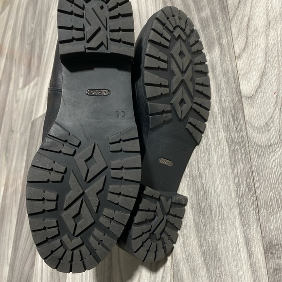 Vionic BrynnBlack Leather Waterproof ankle Boots Comfort Orthotopic Sole S8 X-14 - Picture 13 of 13